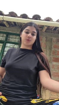 Latina Teen Flashing Boobs