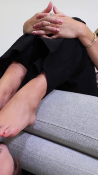 Sexy Landlord in High Heels Goes Femdom on Her Tenant