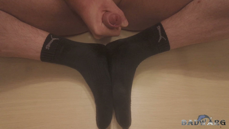 BadWarg: Cum on My Black Socks