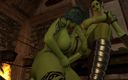 Wraith Futa: Orc Dickgirl Sucking Shemale Orc Dick