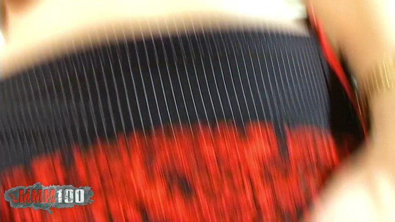 MMM100: Calia-b Gorąca mała blondynka z dużymi piersiami Calia B Robienie...