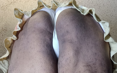 Xaerka Loves: Sissy Chub shaking gruby tyłek w białych majtkach babci