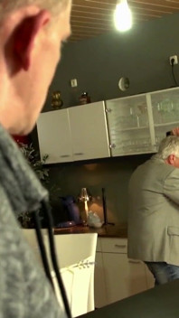 German MILF - blonde MILF blowjob deepthroat