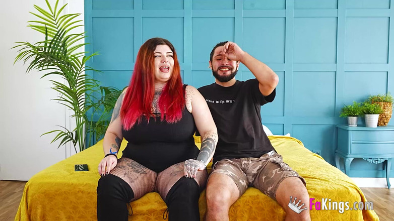 FAKings: 통통한 뷰티 대안이 관광객과 섹스: 레아 사에즈, 이탈리아 레파를 가짜로 착취하다