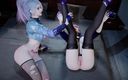 X Hentai: Two Beauty Lesbian - 3D Animation 255