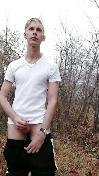 Dick Boys Studio: Handjob in the park