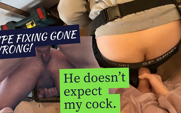 Pedro Carlostra: Sửa ống đã sai! Anh ấy không mong đợi con cu của tôi