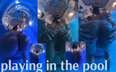barbanegrazponto1onepov: Playing in the Pool