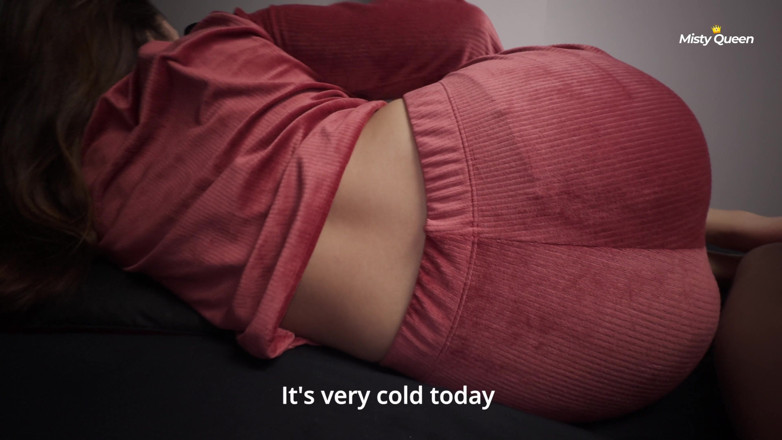 Misty Queen: She Got Too Horny During a Blizzard to Fully Take...