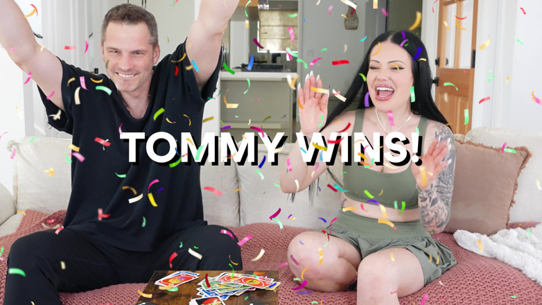 Tommy Wood XXX: Victoria Malfoy трахают в подкасте Tom Games