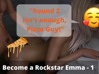 Borzoa: Pizza Guy has caught me naked and is willing to...
