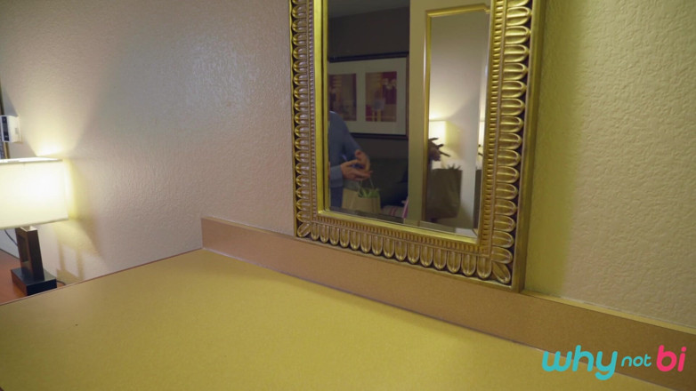 WhyNotBi: Whynotbi - Naughty Alora Jaymes Explores Bisexual Fantasies with Strap-on Play...