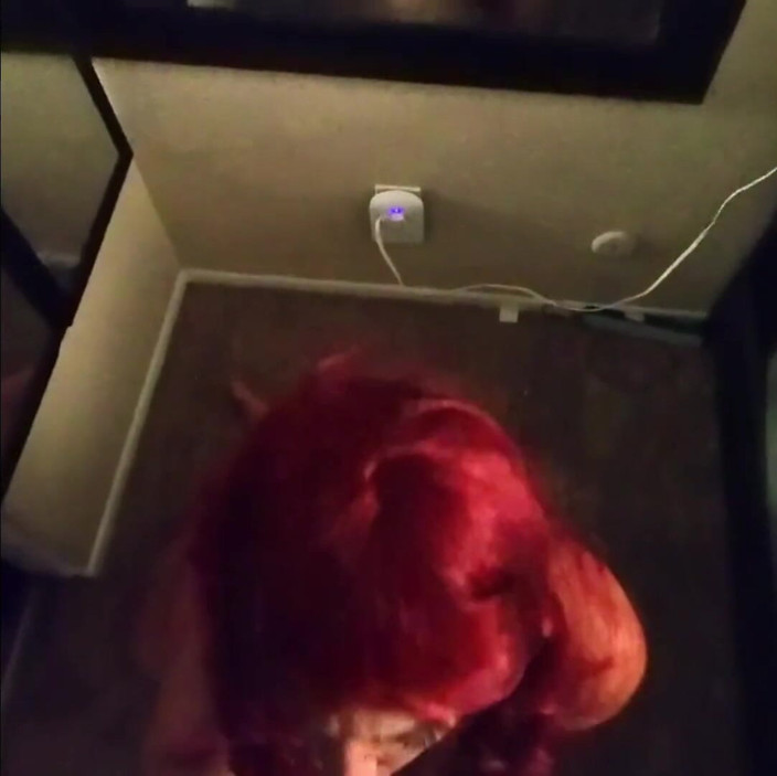 Jack smith: Redhead tinder slut gets facial and swallows
