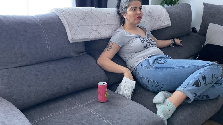 Panfil corina: Tener refresco y grandes eructos