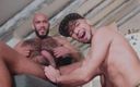Leo Bulgari exclusive videos!!!: The muscular pornstar Louis Ricaute gives Leo Bulgari his hairy,...