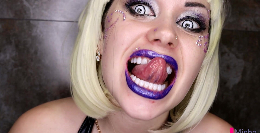 Goddess Misha Goldy: Pancut mani semasa menelan awak!