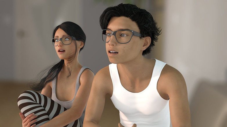 Maayon Plays: 和我的继妹一起度假 - 缠身