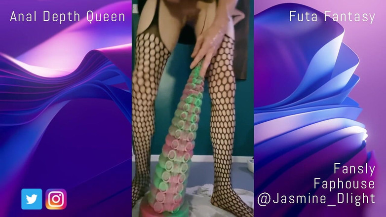 Jasmine Dlight - UK's most extreme anal porn star: Johnthomastoys inserzioni anali profonde estreme in anime pvc profondo estremo...