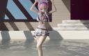 Mmd anime girls: Mmd R-18 Anime Girls Sexy Dancing (clip 107)