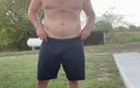 Grant Acres: Daddy Cums in Stinky Gym Shorts After Workout