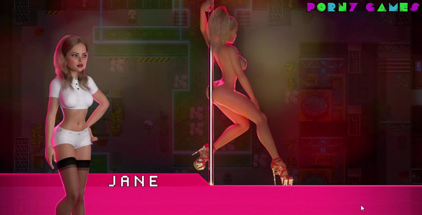 Porny Games: Neon oasis - nackte huren tanzen