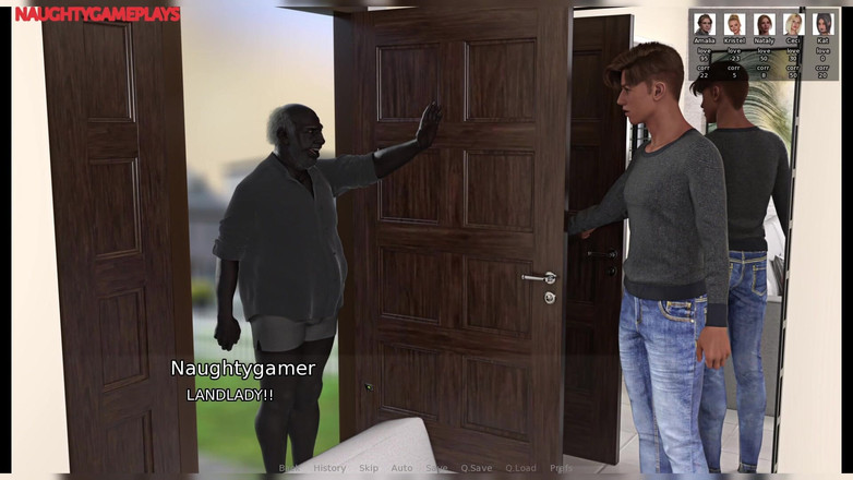 Naughty gameplays: Le encantaría ver a su madrastra milf caliente siendo ennegrecida -...