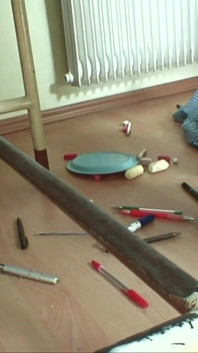 Calda bionda con tette piccole e culo sodo viene selvaggiamente scopata dal maestro per insegnarle una lezione