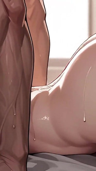 Une jeune fille aux cheveux bleus reçoit sa dose de sperme sous la douche, Amazon, partie 2