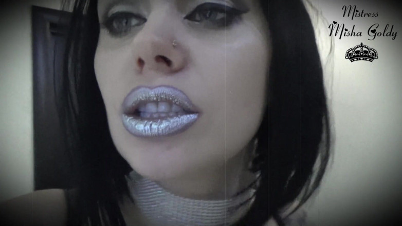 Goddess Misha Goldy: My silver lips