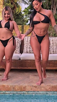 Colombians Have Strong Lesbian Sex Outdoors - Mariana Martix and Naty Delgado