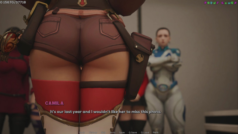Porny Games: Shadows of Desire by Shamandev - Letting a BBC with Blue...