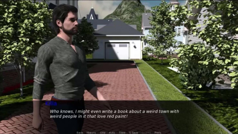 Visual Novels: Pine falls part 1