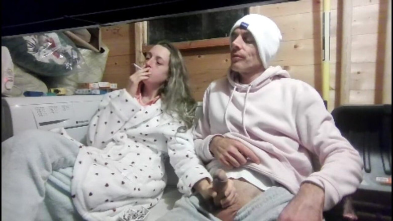 SkinnyWithAHugeDick: Smoking and Sensual Play Compilation