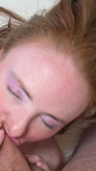Skinny Tiny Redhead POV Hotel Fuck