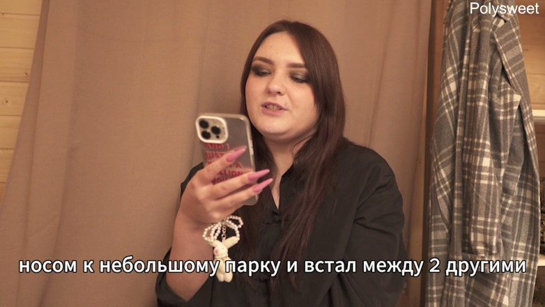 Polly Sweet: Porn Story - She Cheats on Him in the Car!(russian, Doll,...