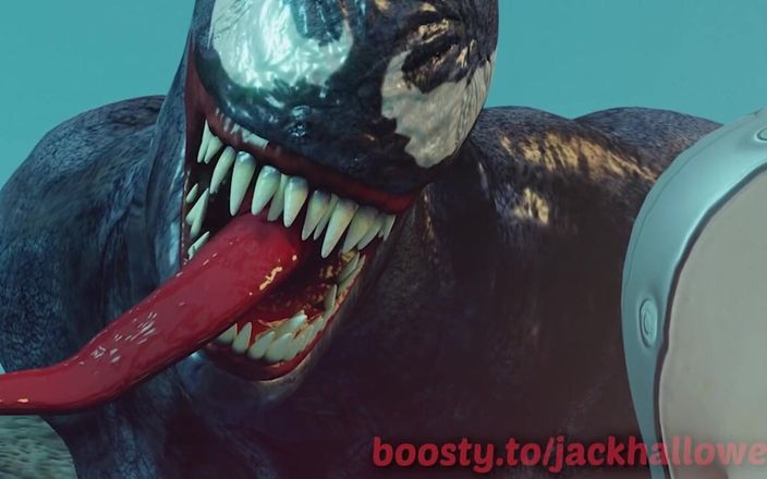 Jackhallowee: Venom fucks Pretty Woman with a big cock