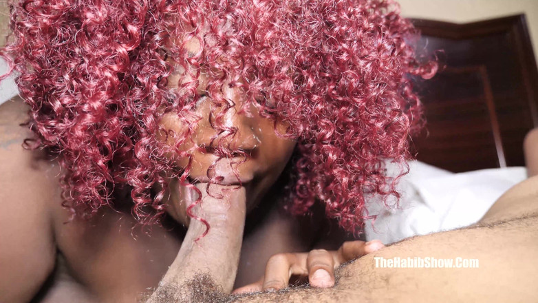 The Habib Show: Femeie mare și țâțoasă Simone Blaque futută de pulă mare și neagră Redzilla