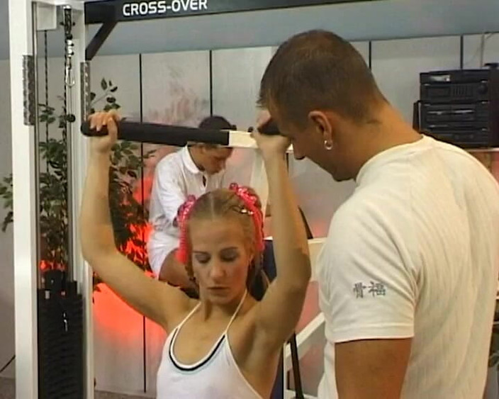 BB Video - Old School: Deutscher amateur-teen-dreier fMM mit einer blondine