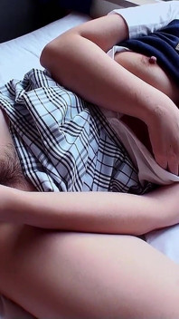Big Tit Japanese College Teen Haruka Ohsawa Gets Uncensored in Hairy Pussy Fuck
