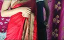 KavitaBhabhi: Máy bay bà già Ấn Độ ngực khổng lồ cởi saree choli...