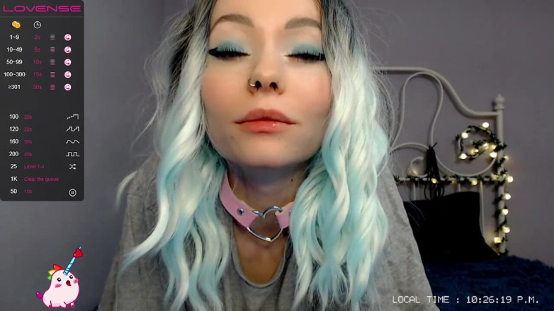 Dirty slut 666: A gorgeous and very slobbery ahegao show from a cute...