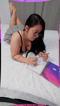POV Help Me with My Anatomy Homework? and I'll Reward You with My Pussy