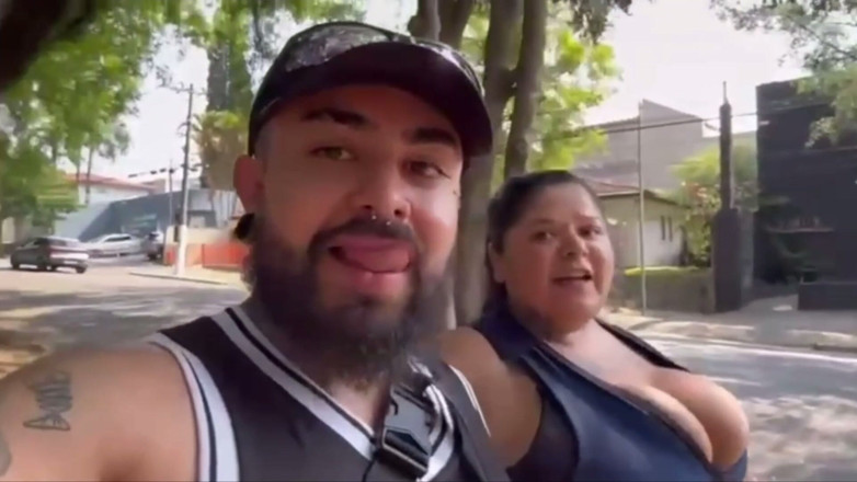 Mary Jhuana: BBW and the Tattooed Man Outdoor Naughtiness