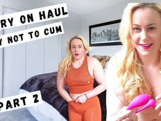 Michellexm: Try on haul, try not to cum. Part 2