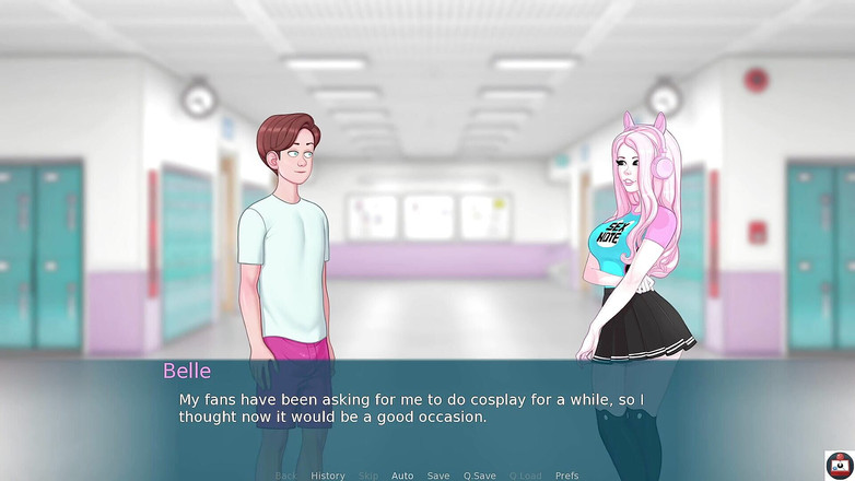 Joystick Cinema: Sexnote - (část 87) Šukání roztomilé e-holky