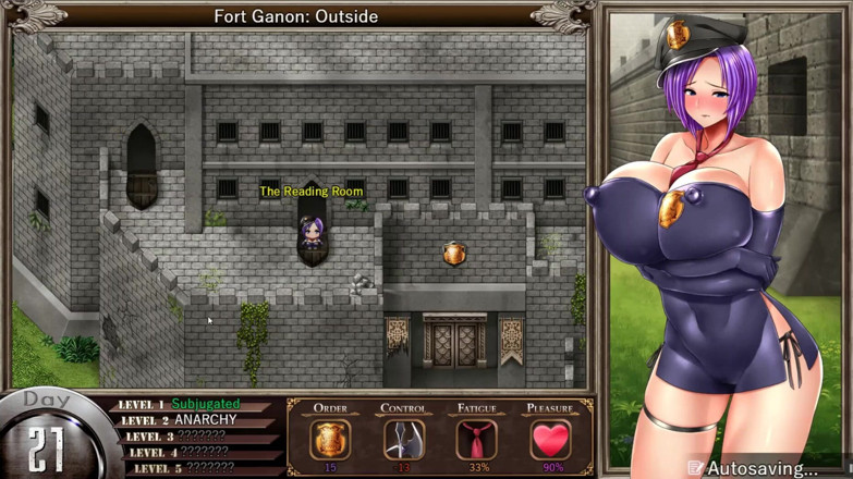 Cumming Gaming: Karryn's prison silent walkthough [PornPlay Hentai game] Ep.10 monster slime dick...