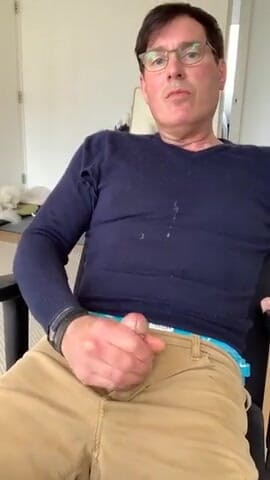 TJenner: Jerking off and edging at home and intense cumming