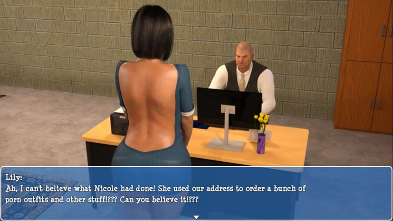 Dirty GamesXxX: Lily of the valley: housewife and a filthy stripper