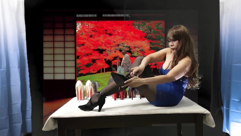 Asian Pussy Vision: ฉันรักรองเท้าส้นสูงของฉัน! และแกจะต้องกราบไหว้มัน!