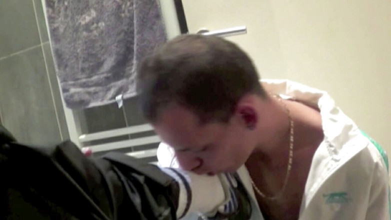 Crunch Boy: Scally boy submissed to the feet of French twink